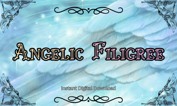 Angelic Filigree: A Review of This Romantic Display Font