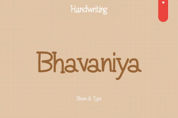 Bhavaniya: A Handwritten Font for Editorial Design