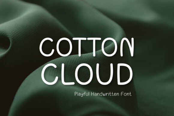 Cotton Cloud: A Handwritten Font for Warm Campaigns