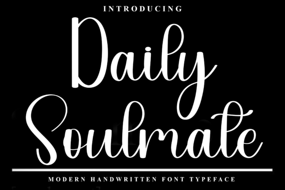 Daily Soulmate: A Festive Script Font for Your Brand