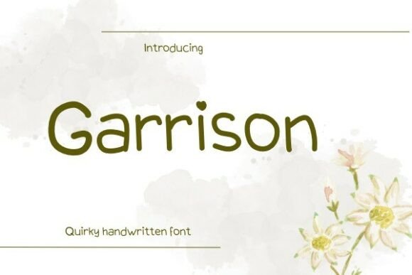Garrison: A Versatile Typeface for Modern Web Design