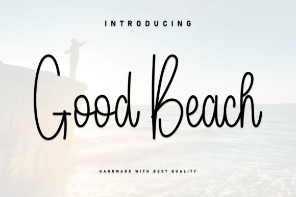 Good Beach: A Handwritten Font for Modern Web Design