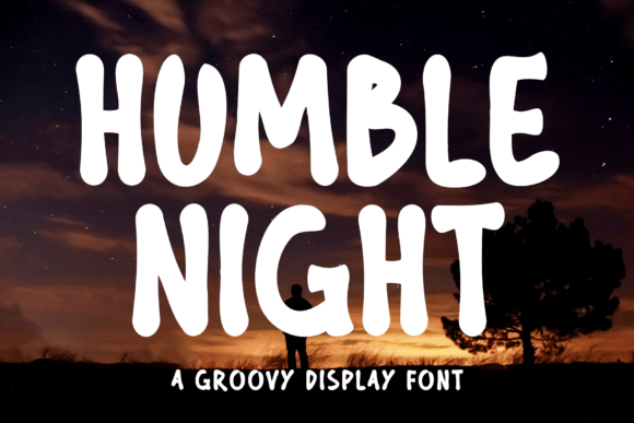Humble Night: A Sophisticated Script Font for Campaigns