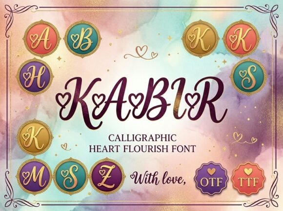 Kabir: A Romantic Script Font for Web Design