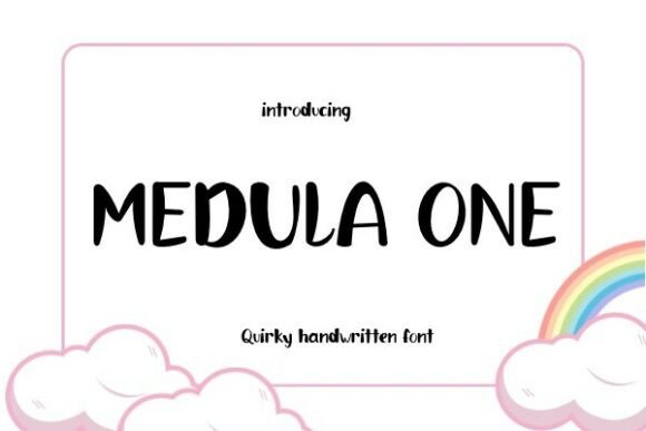 Medulaone: A Cool Handwritten Typeface for Web Design