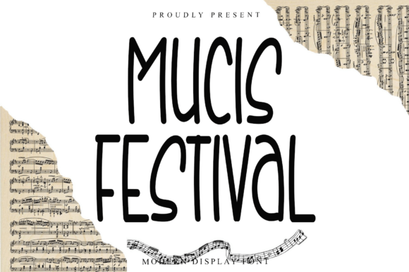 Mucis Festival: A Modern Script Font for Editorial Design
