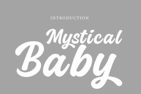 Mystical Baby: A Charming Font for Small Brands