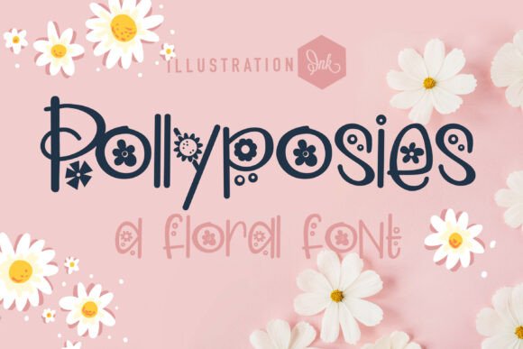 Pollyposies: A Whimsical Typeface for Campaigns