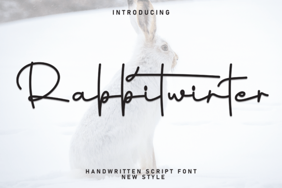Rabbitwinter: An Elegant Script Font for Brand Identity