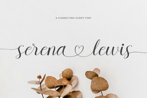 Serena Lewis: A Modern Handwritten Font for Your Brand