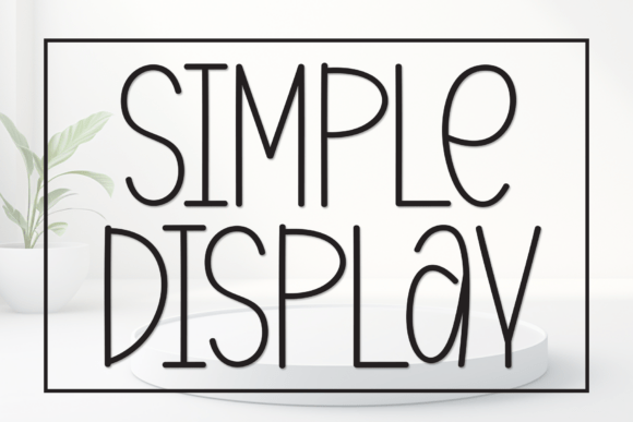 Simple Display: The Modern Handwritten Font for Campaigns