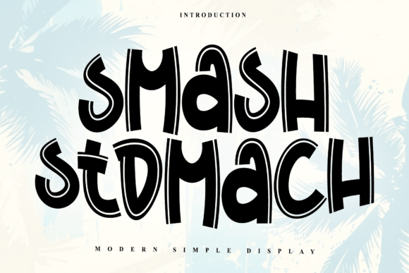 Smash Stomach: A Premium Script Font for Brand Identity