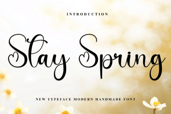 Stay Spring Font Review: A Festive Typeface for Branding