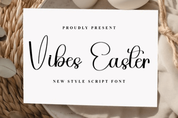 Vibes Easter: A Playful Typeface for Web Design