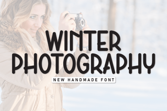 Winter Photography: A Bold Display Font for Editors